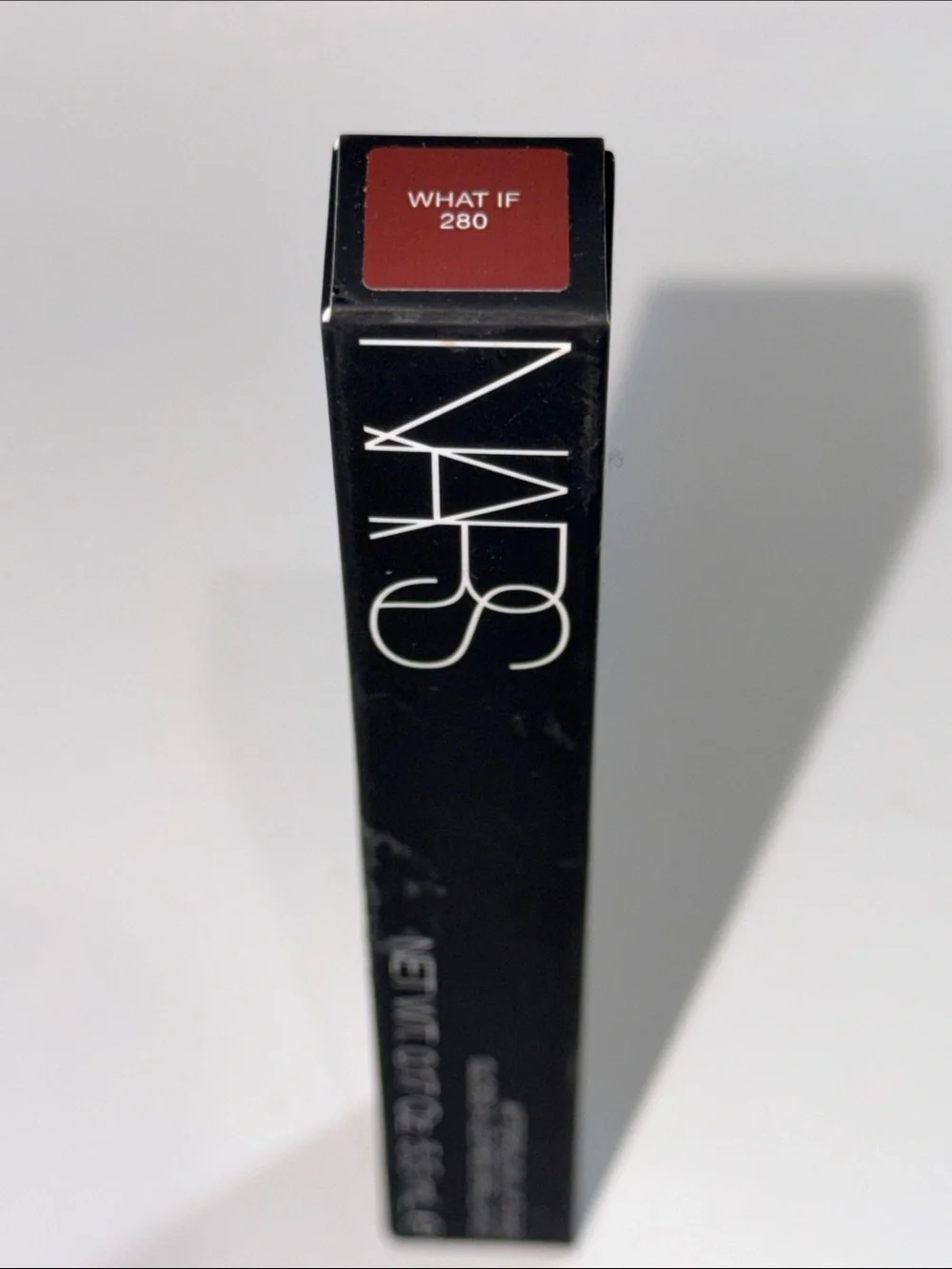 NARS AFTERGLOW LIP SHINE GLOSS in WHAT IF #280 (Rich Chocolate) F/S 0.17 Oz NIB!